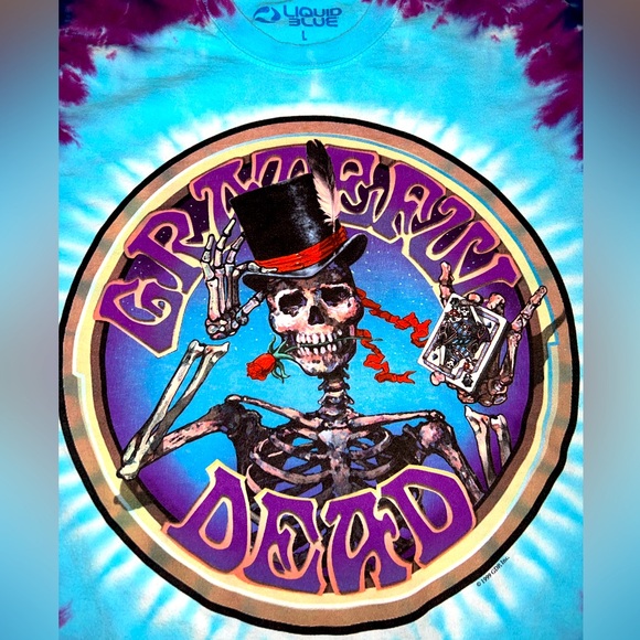 Grateful Dead 1999 Liquid Blue - Picture 2 of 4